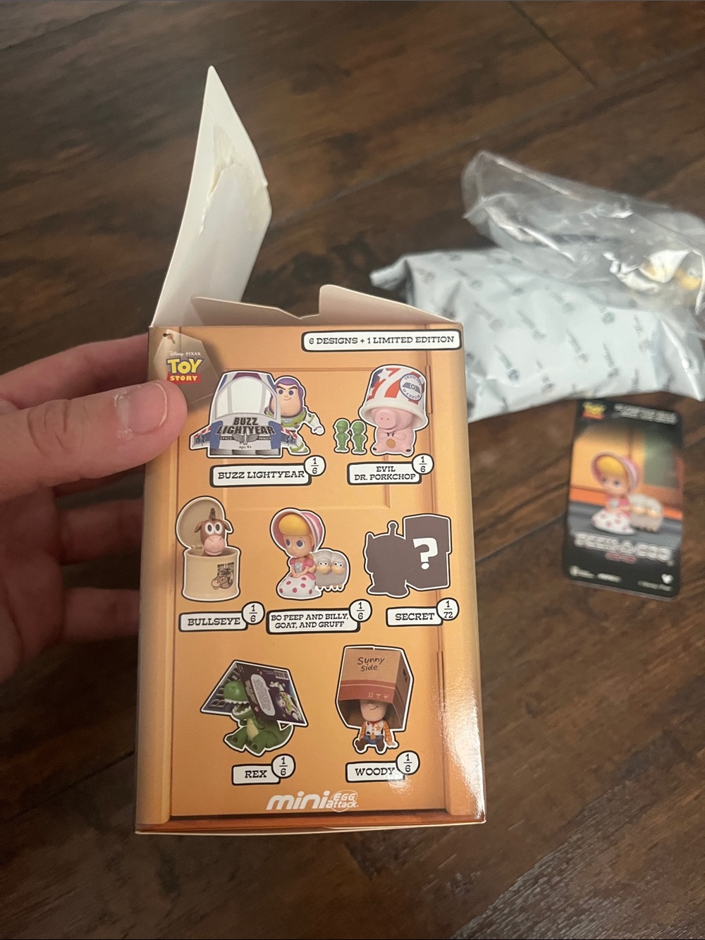 NWT but opened partially Toy Story “Peek-a-boo” blind box - Picture 2 of 5